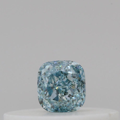 GIA Fancy Colour Diamond 0.11ct Fancy Intense Blue-green