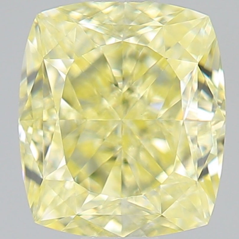 GIA 彩鑽 黃鑽 1.01ct Fancy Light Yellow