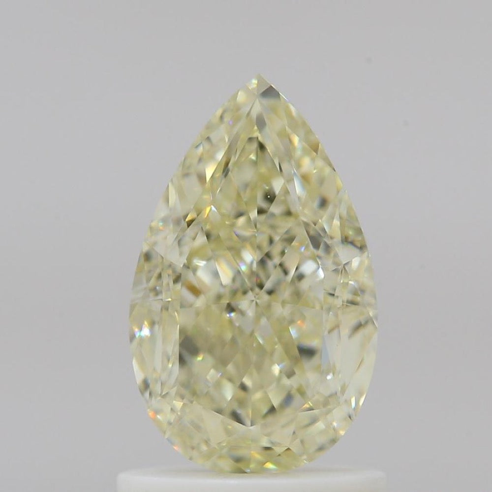 GIA 天然鑽石 梨形 1.38ct U-V VS2