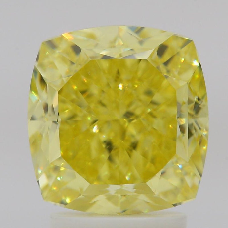 GIA 彩鑽 黃鑽 3.36ct Fancy Intense Yellow