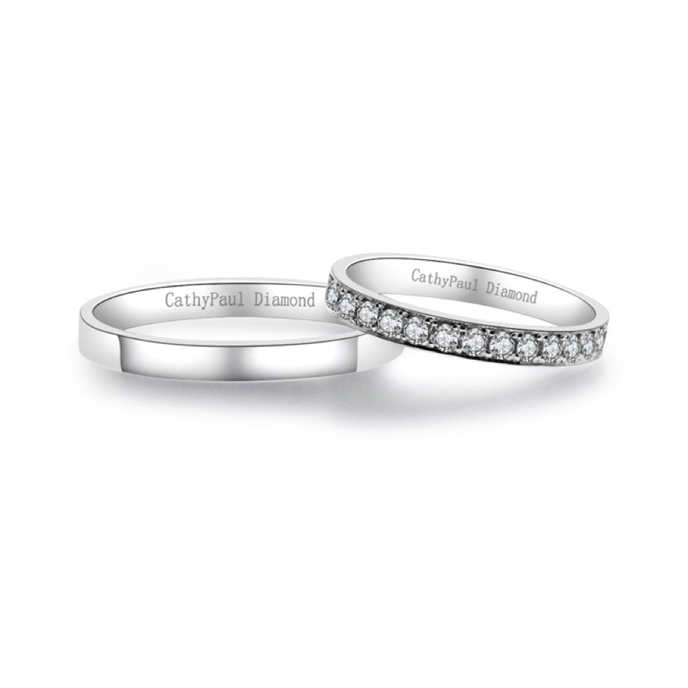 Feerie Porte 結婚對戒 FP907-