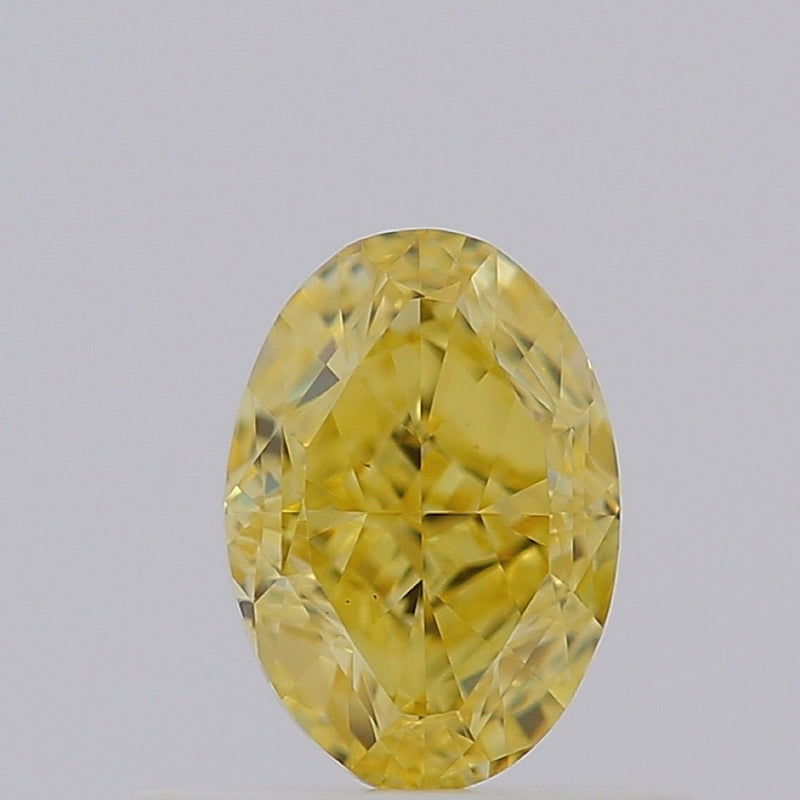 GIA 彩鑽 黃鑽 0.62ct Fancy Intense Yellow