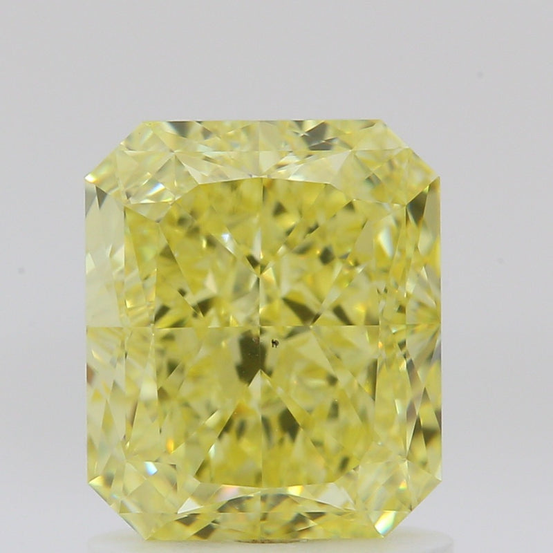 GIA 彩鑽 黃鑽 1.65ct Fancy Intense Yellow