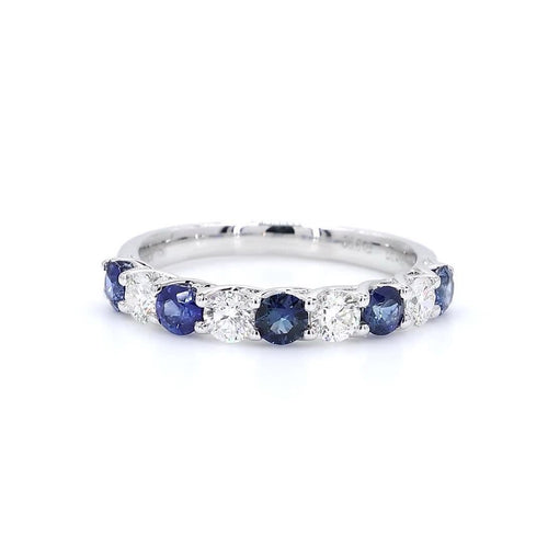 18K White Gold 0.45ct Sapphire Ring