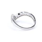 18K White Gold 0.493ct Diamond Ring