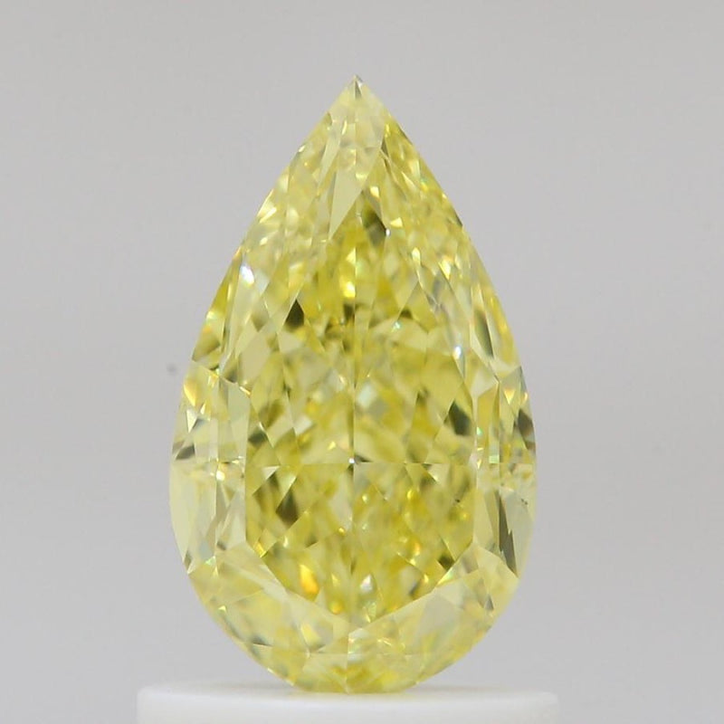 GIA 彩鑽 黃鑽 1.12ct Fancy Intense Yellow