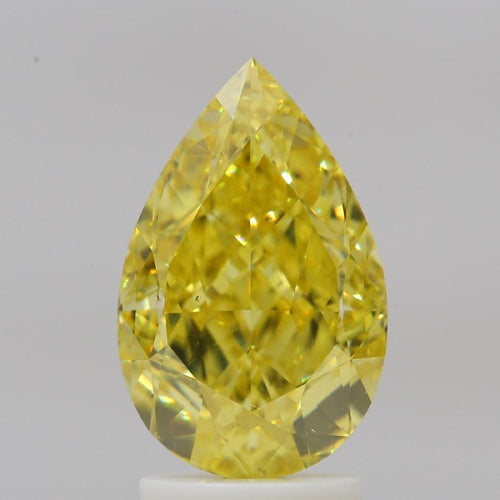 GIA 彩鑽 黃鑽 3.02ct Fancy Vivid Yellow