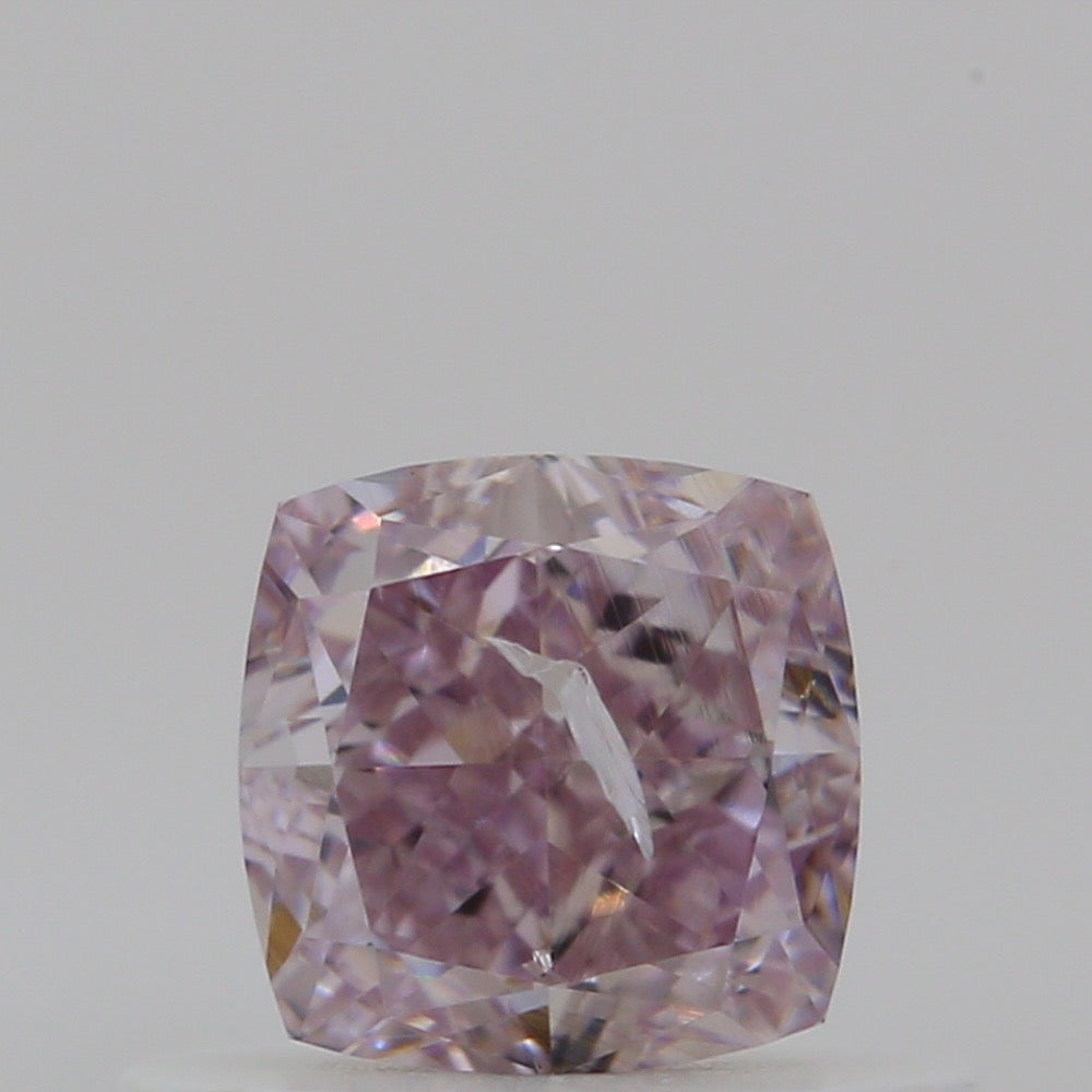 GIA 彩鑽 粉紅鑽 0.51ct Fancy Purplish Pink
