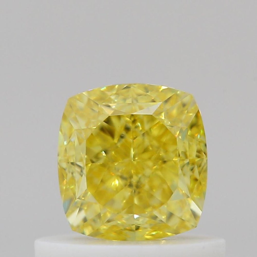 GIA 彩鑽 黃鑽 0.75ct Fancy Vivid Yellow