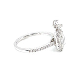 18K White Gold 0.55ct Diamond Ring