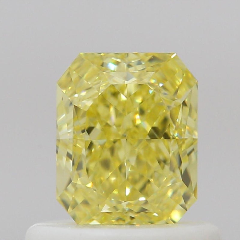 GIA 彩鑽 黃鑽 0.65ct Fancy Intense Yellow