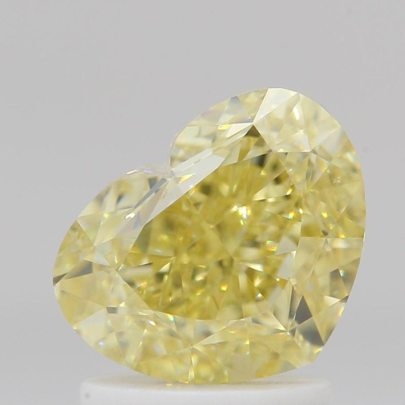 GIA 彩鑽 黃鑽 2.01ct Fancy Intense Yellow