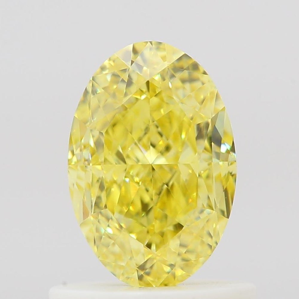 GIA 彩鑽 黃鑽 1ct Fancy Intense Yellow