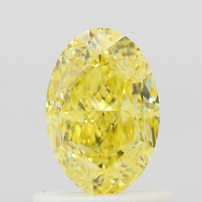 GIA 彩鑽 黃鑽 1ct Fancy Intense Yellow