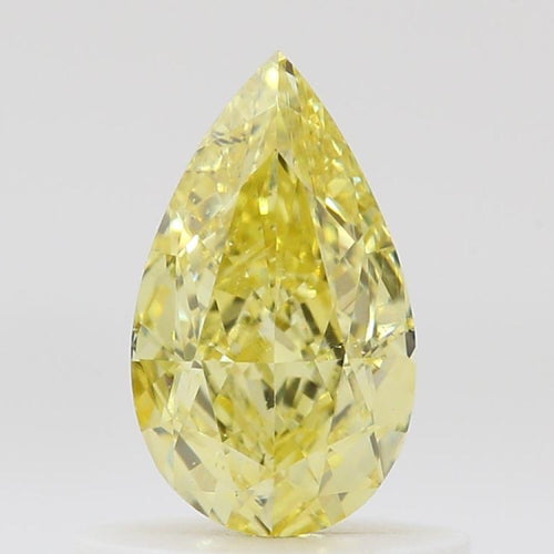 GIA 彩鑽 黃鑽 0.66ct Fancy Intense Yellow