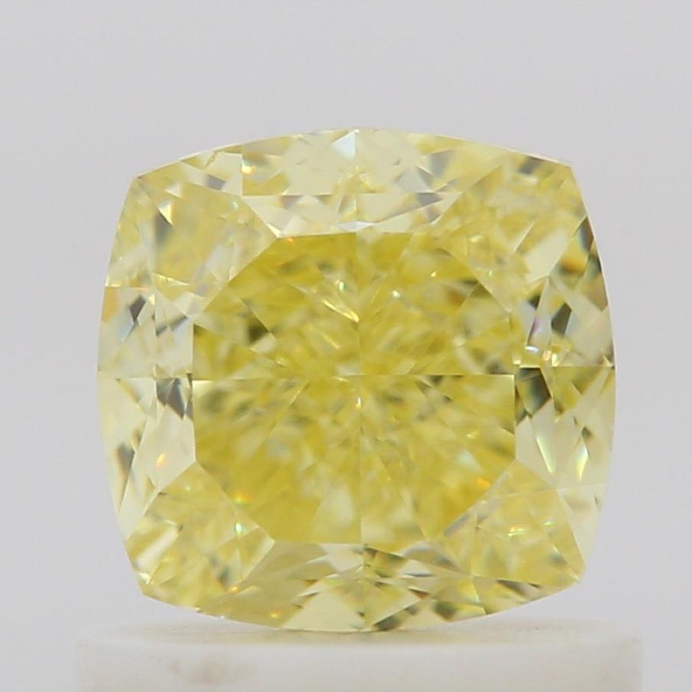 GIA 彩鑽 黃鑽 1.02ct Fancy Intense Yellow