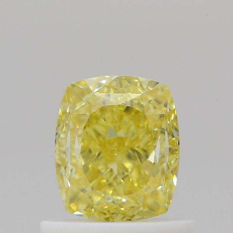 GIA 彩鑽 黃鑽 1.01ct Fancy Intense Yellow