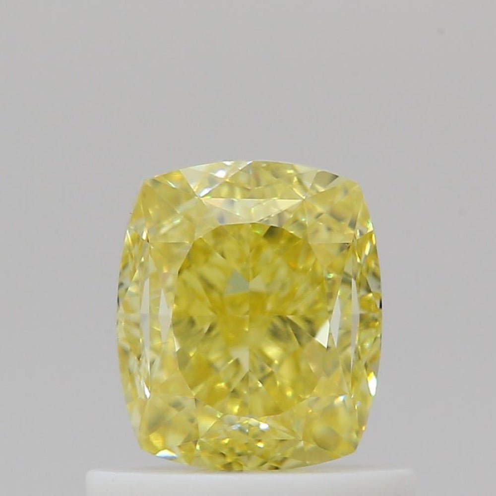 GIA 彩鑽 黃鑽 1.01ct Fancy Intense Yellow