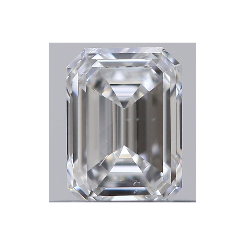 GIA 天然美鑽 祖母綠形 0.5ct F SI1