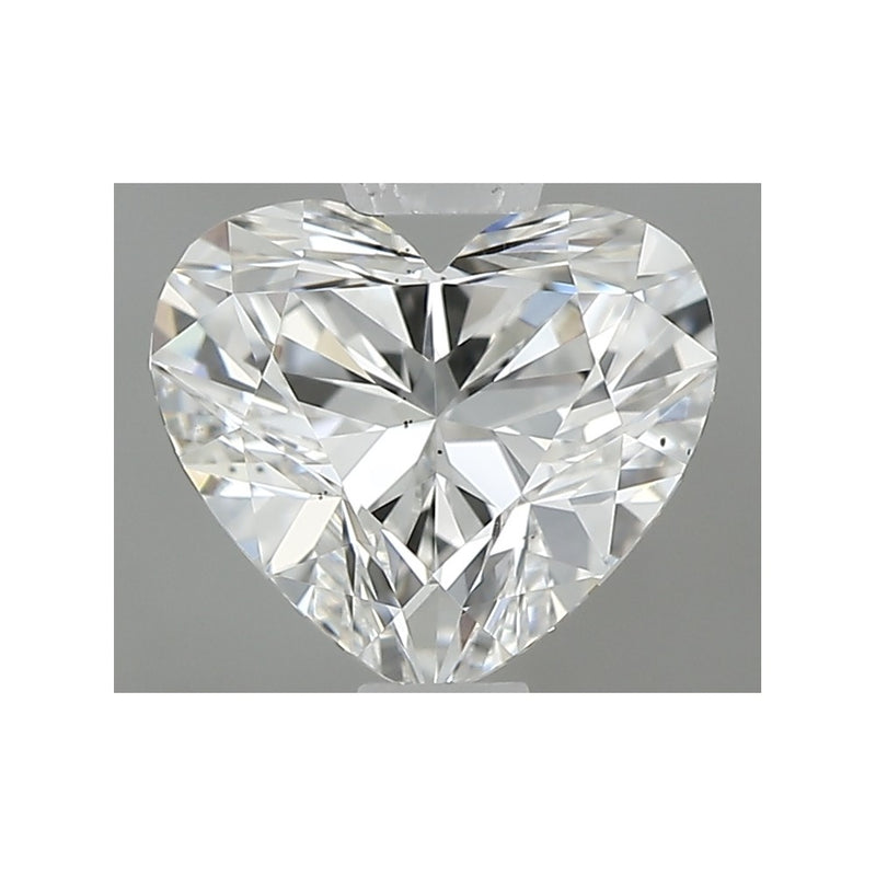 GIA 天然美鑽 心形 0.62ct F SI1