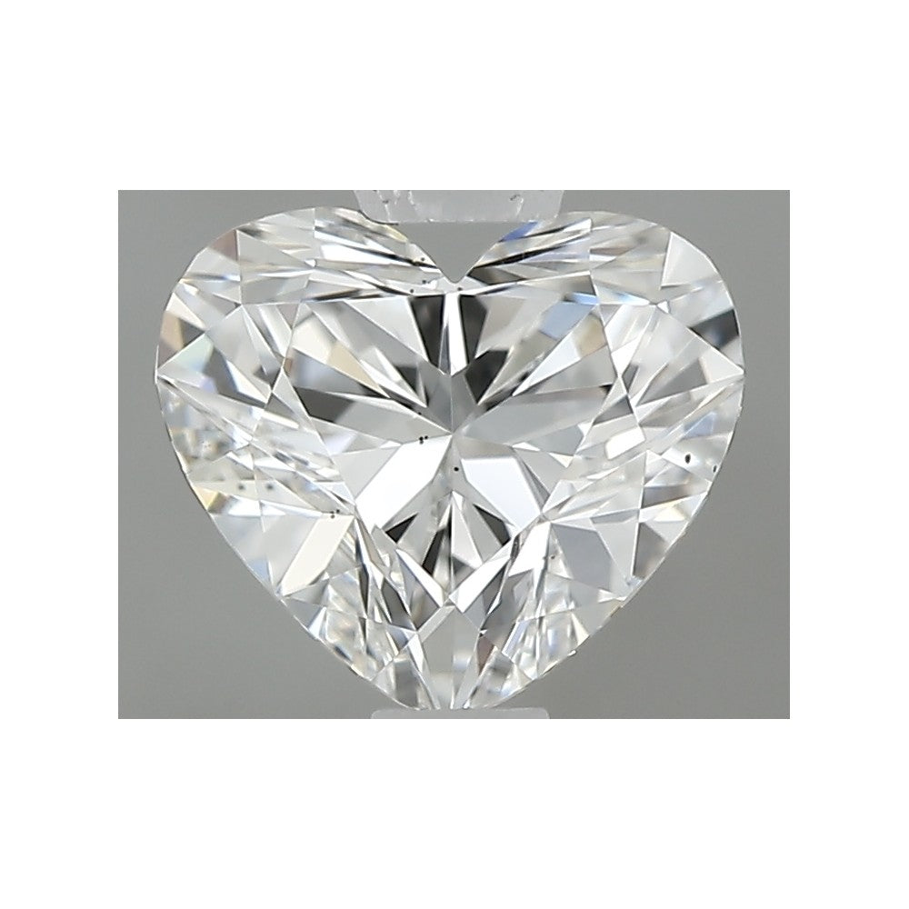 GIA 天然美鑽 心形 0.62ct F SI1