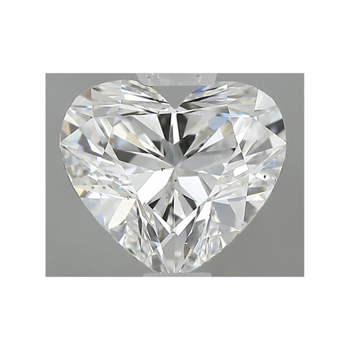 GIA 天然美鑽 心形 0.62ct F SI1
