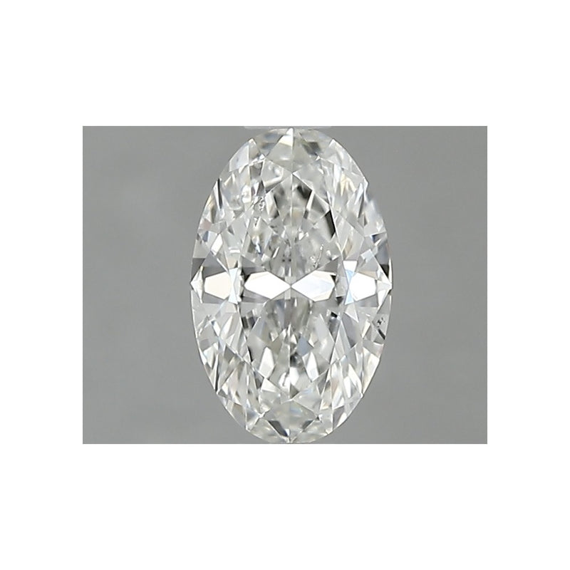 GIA 天然美鑽 橢圓形 0.5ct F SI2