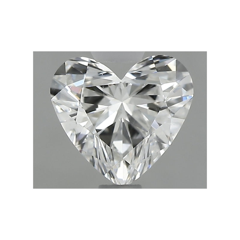 GIA 天然美鑽 心形 0.6ct F SI1
