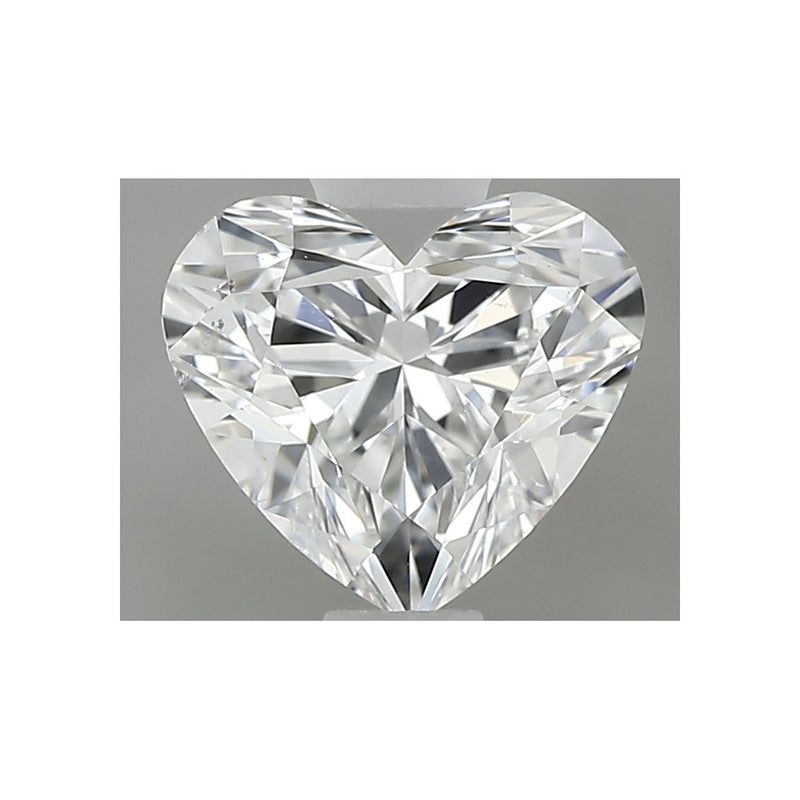 GIA 天然美鑽 心形 0.6ct F SI1