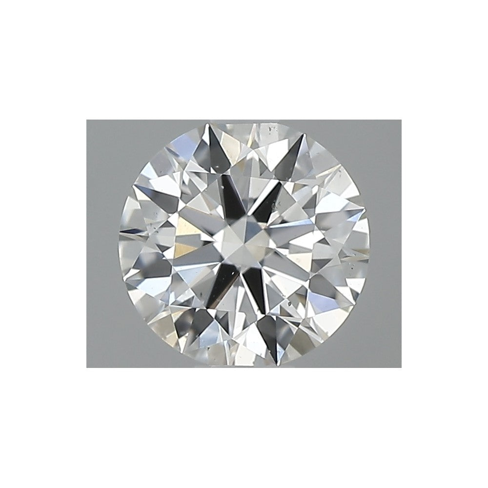 GIA 天然美鑽 圓形 0.51ct F SI1