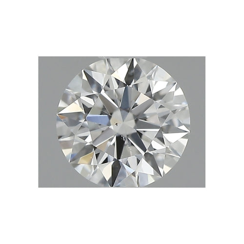 GIA 天然美鑽 圓形 0.5ct F SI1