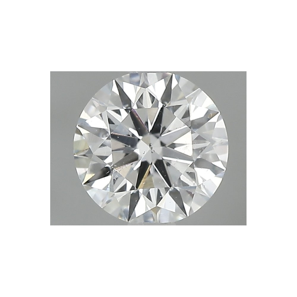 GIA 天然美鑽 圓形 0.59ct F SI2