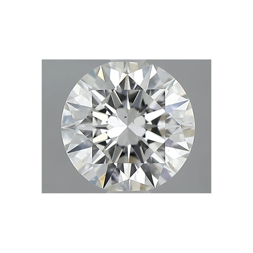 GIA 天然美鑽 圓形 0.5ct F SI1
