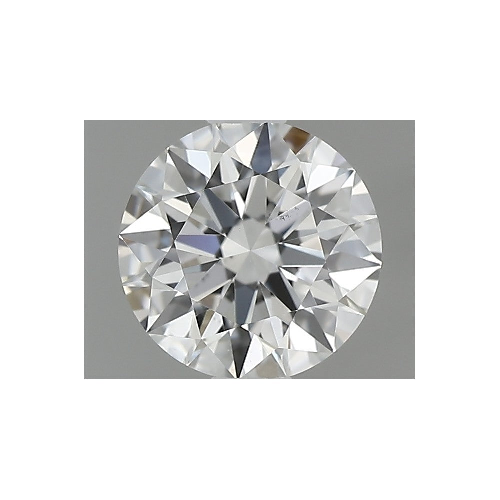 GIA 天然美鑽 圓形 0.51ct F SI1