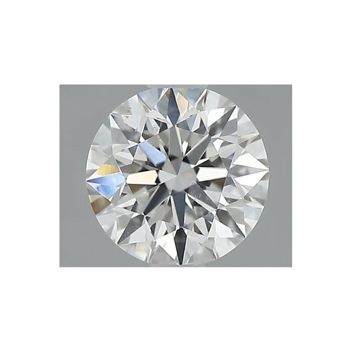 GIA 天然美鑽 圓形 0.51ct F SI1