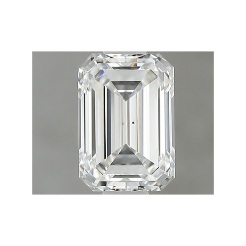 GIA 天然美鑽 祖母綠形 0.6ct F VS2