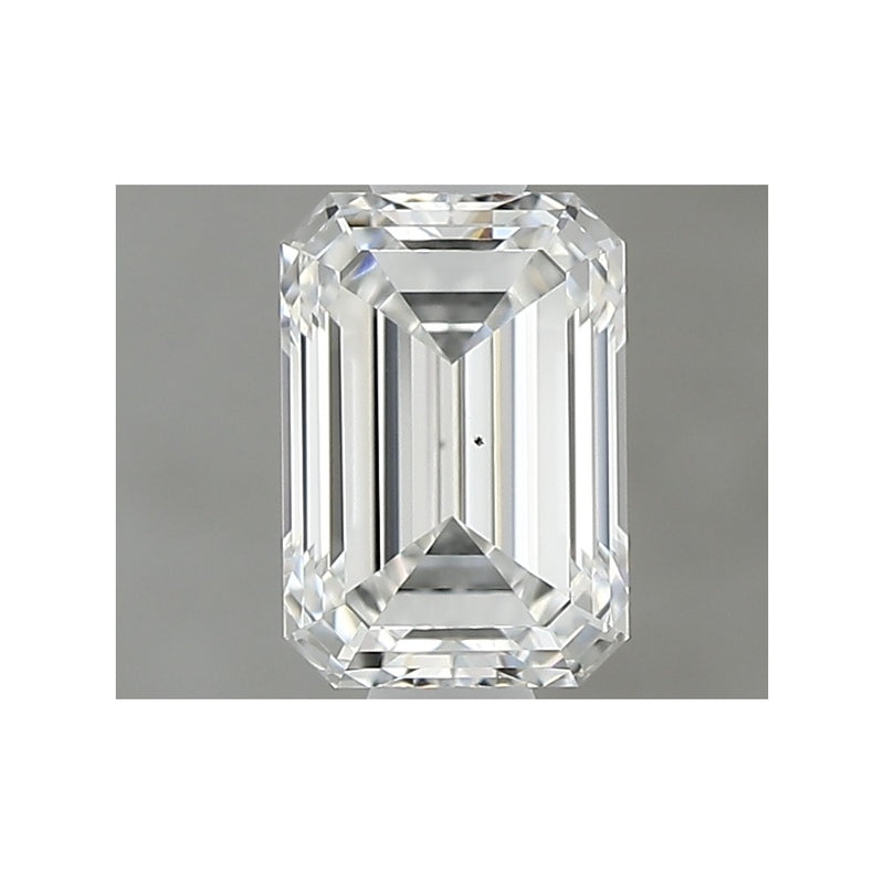 GIA 天然美鑽 祖母綠形 0.6ct F VS2