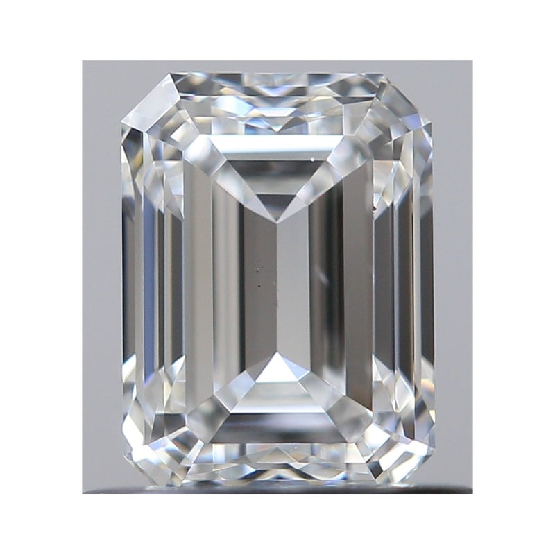 GIA 天然美鑽 祖母綠形 0.7ct F SI1