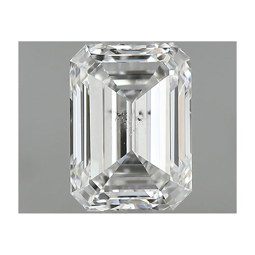 GIA 天然美鑽 祖母綠形 0.9ct F SI2