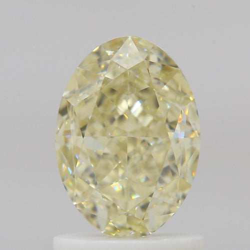 GIA Natural Diamond Oval 1.51ct Y-Z VVS2