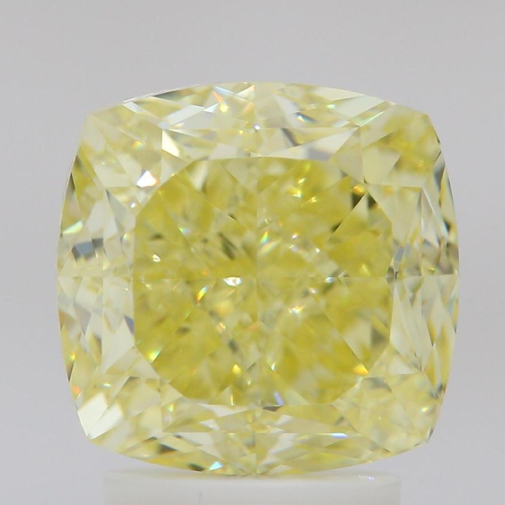 GIA 彩鑽 黃鑽 3.18ct Fancy Intense Yellow