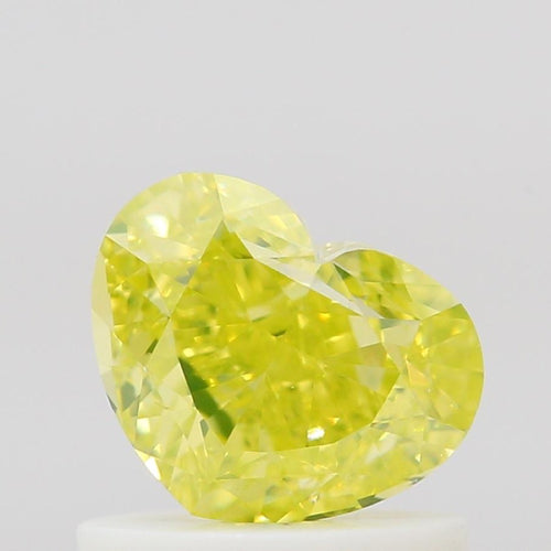 GIA 彩鑽 黃鑽 1ct Fancy Intense Greenish Yellow