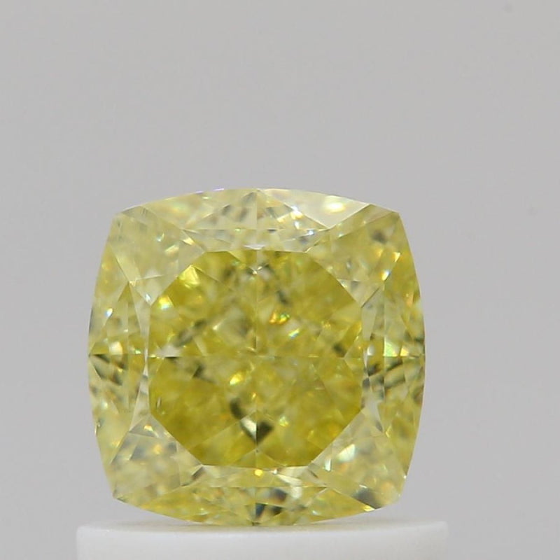 GIA 彩鑽 黃鑽 1.09ct Fancy Intense Yellow