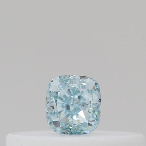 GIA Fancy Colour Diamond 0.1ct Fancy Intense Blue-green