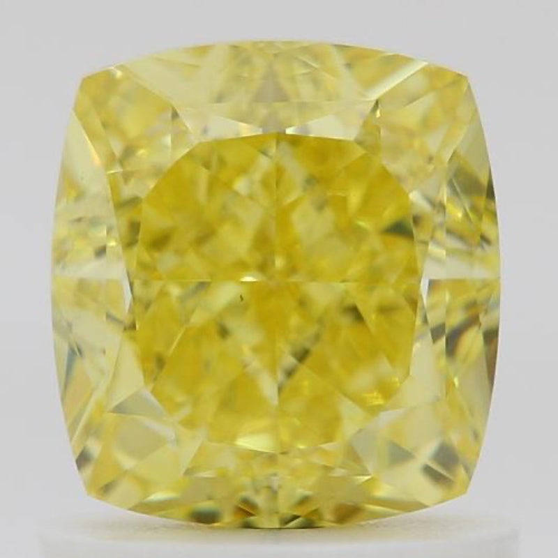 GIA 彩鑽 黃鑽 1.28ct Fancy Vivid Yellow