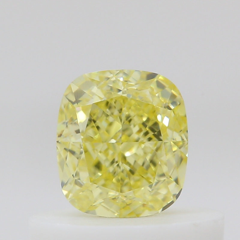 GIA 彩鑽 黃鑽 0.5ct Fancy Intense Yellow