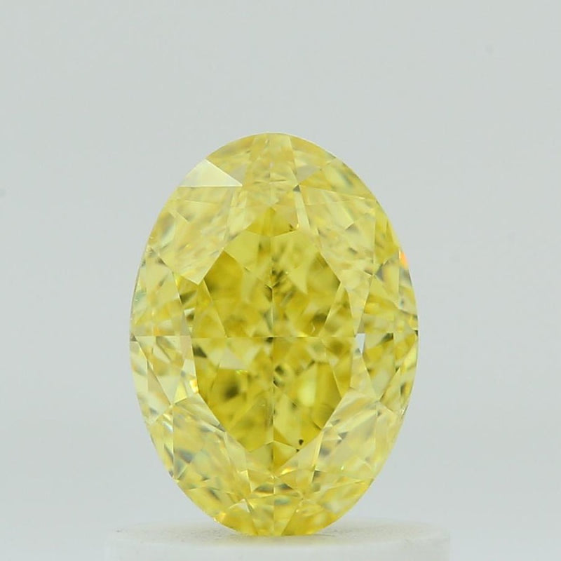 GIA 彩鑽 黃鑽 1ct Fancy Vivid Yellow