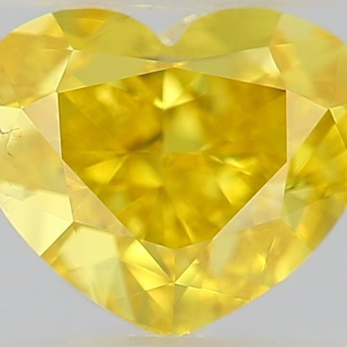 GIA 彩鑽 黃鑽 0.5ct Fancy Vivid Yellow