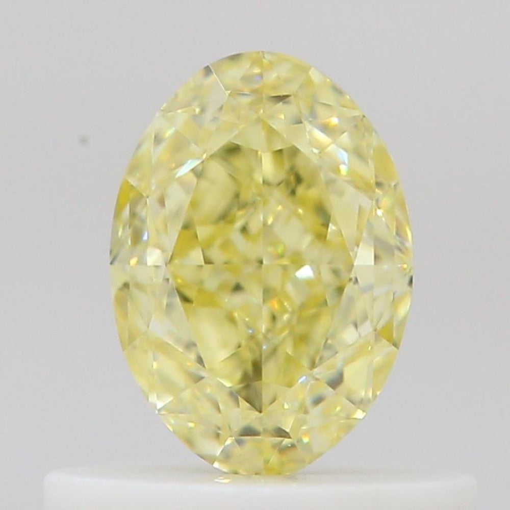 GIA 彩鑽 黃鑽 0.59ct Fancy Yellow