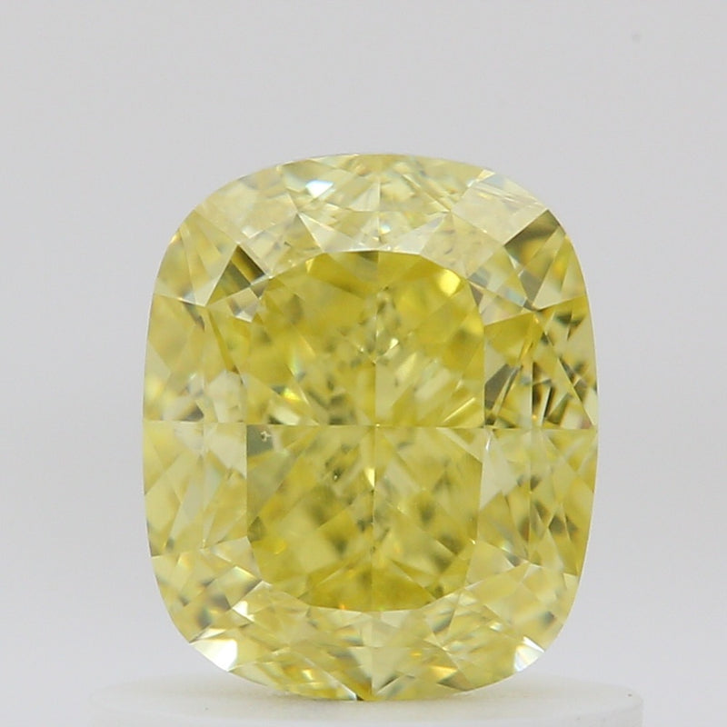 GIA 彩鑽 黃鑽 1ct Fancy Intense Yellow